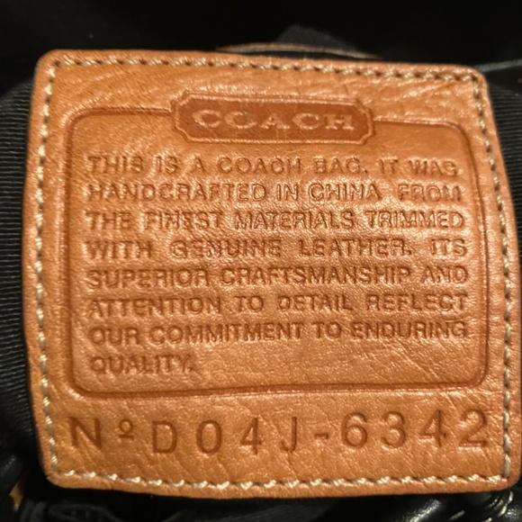 vintage y2k Coach backpack  6342 Legacy Signature C black grey Jacquard - Picture 11 of 11